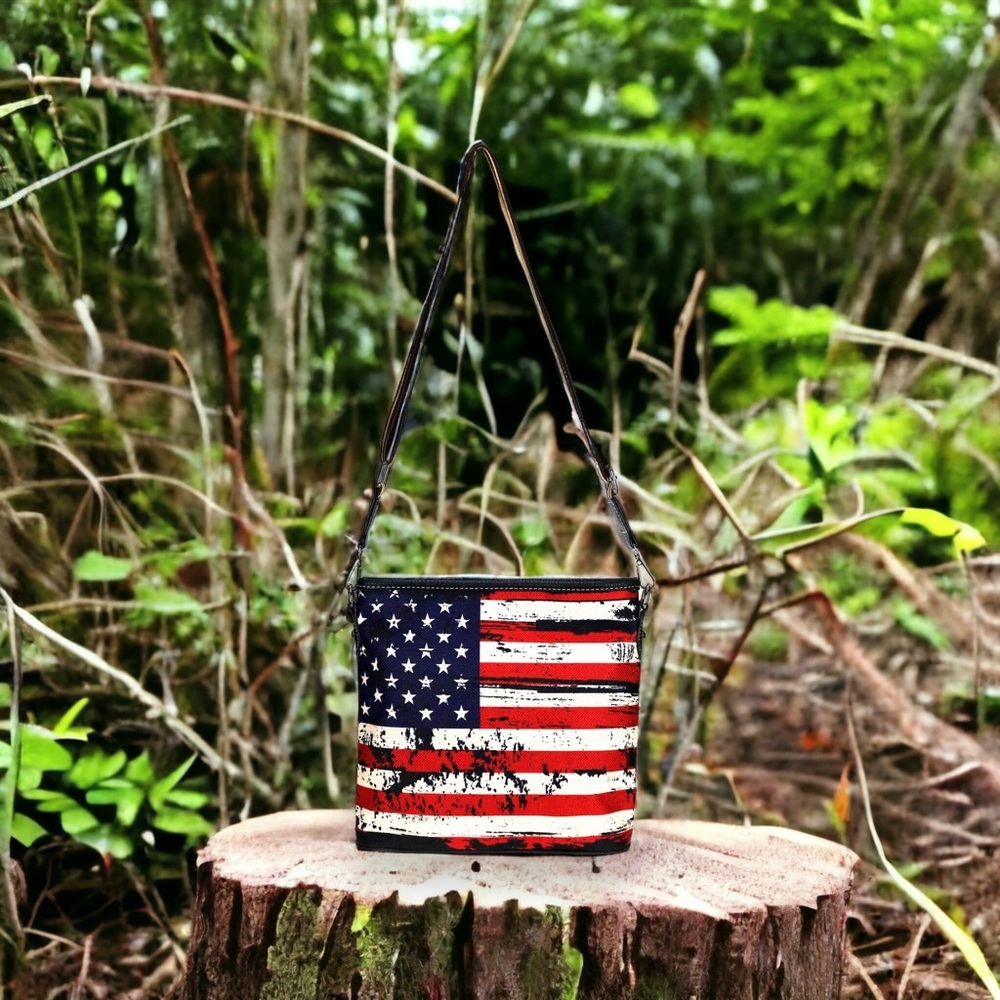 Montana West - Flag Crossbody Bag NWT
